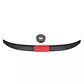 Lip Alerón maletero tunning plástico - Negro Mate/Rojo - Miniatura 9