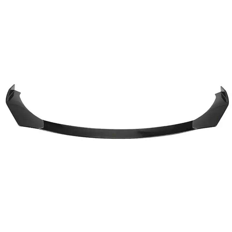 Lip Bumper - Faldón delantero Sencillo o SUV 3 piezas negro 2