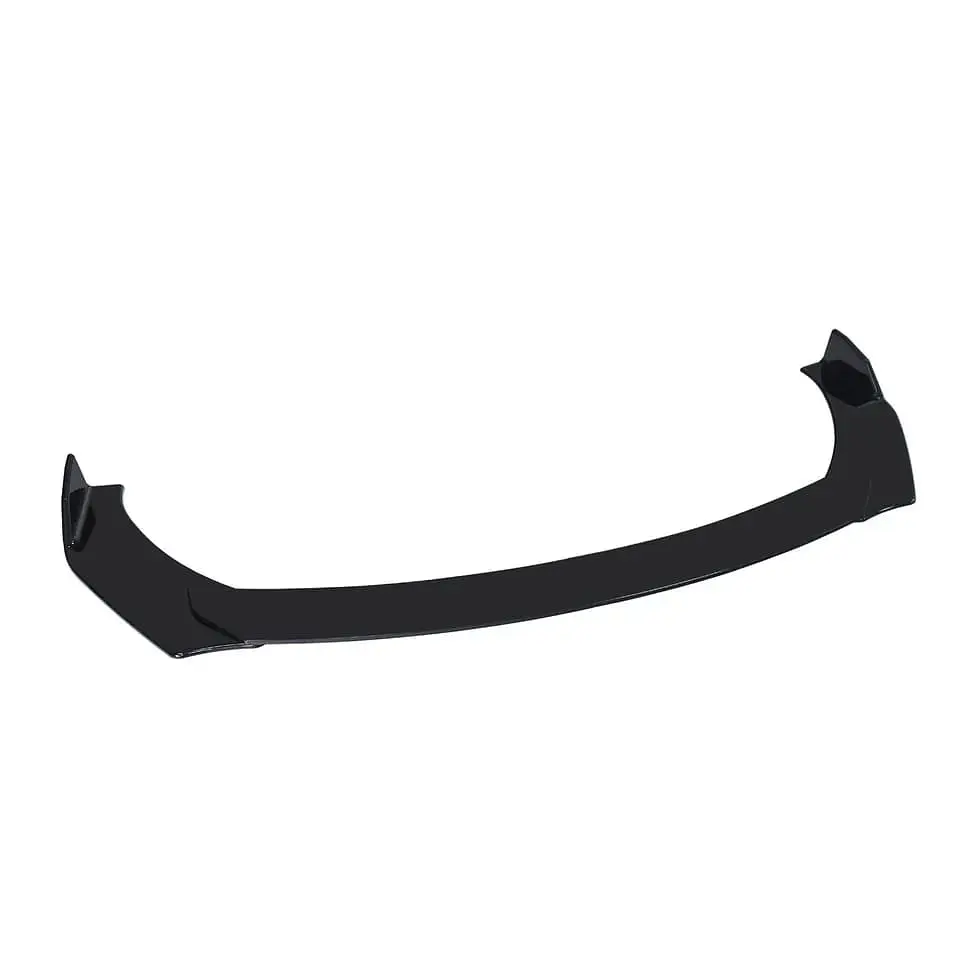 Lip Bumper - Faldón delantero Sencillo o SUV 3 piezas negro 7