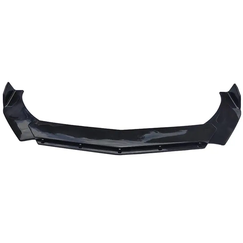 Lip Bumper - Faldón delantero o SUV 3 piezas negro brillante Gloss 2