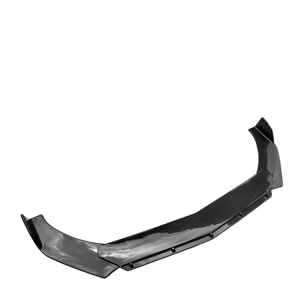 Lip Bumper - Faldón delantero o SUV 3 piezas negro brillante Gloss 6