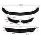 Lip Bumper - Faldón delantero o SUV 3 piezas negro brillante Gloss - thumbnail 10