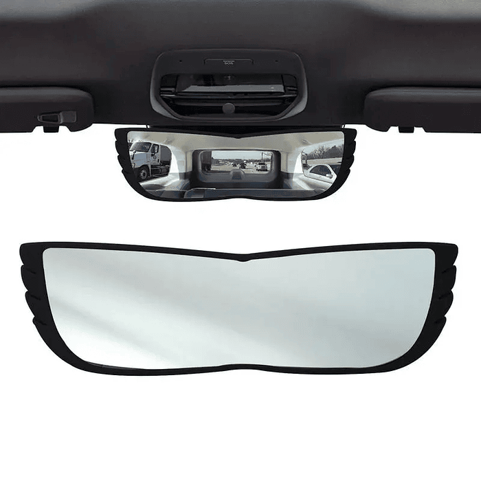 Espejo retrovisor universal convexo para Interior de autos, imagen de gran angular, antideslumbrante 12