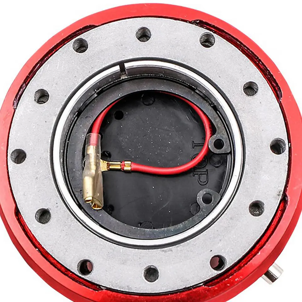 Masa desmontable slim volantes acero 90mm - Rojo 5