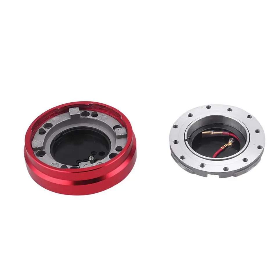 Masa desmontable slim volantes acero 90mm - Rojo 7