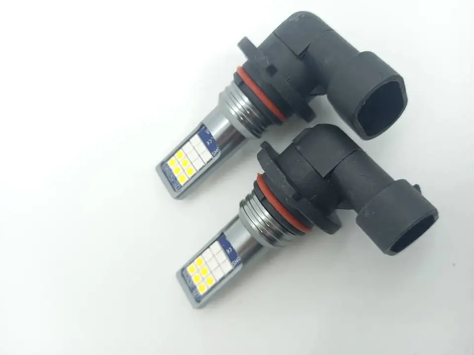 Par ampolletas LED bicolor 9005-9006 4800Lm 12V - Amarillo con Azul 2