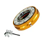 Masa desmontable slim volantes acero 90mm - Dorado - Miniatura 5