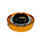 Masa desmontable slim volantes acero 90mm - Dorado - Miniatura 6