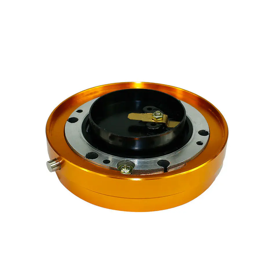 Masa desmontable slim volantes acero 90mm - Dorado 6