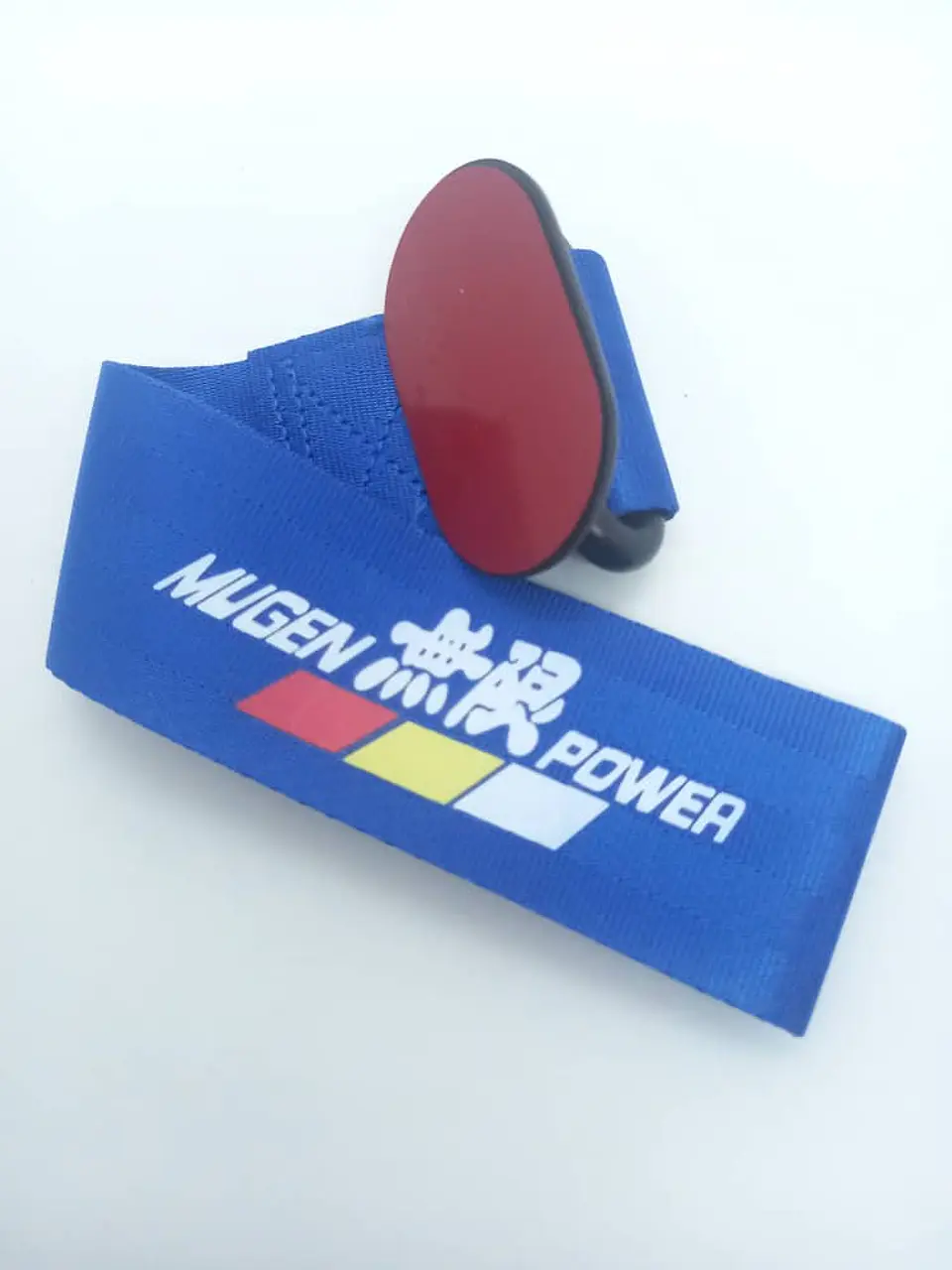 Cinta correa remolque pegado Mugen - Azul 1