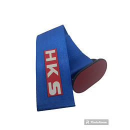 Cinta correa remolque pegado HKS - Azul
