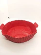 Cesta de silicona para freidora de aire, bandeja reutilizable rojo - thumbnail 11