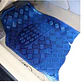 Alfombras pisos de auto diseño metálico azul - Miniatura 4
