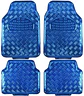 Alfombras pisos de auto diseño metálico azul - Miniatura 10