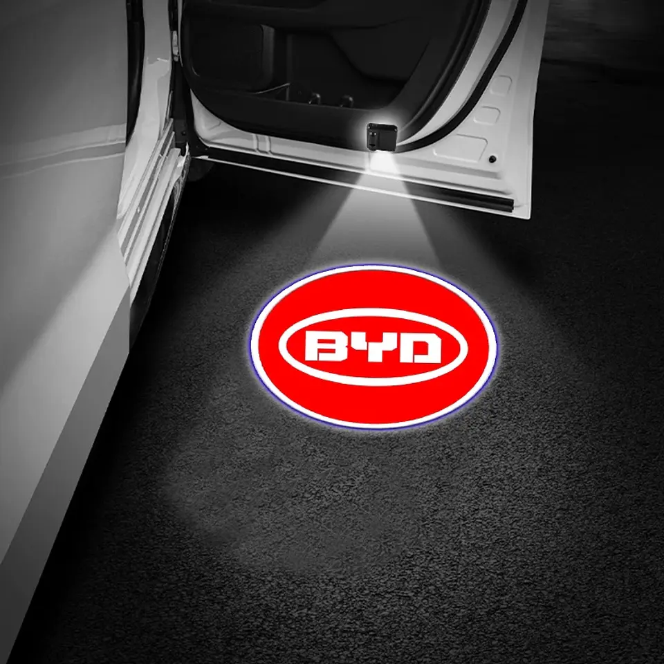 X2 luces LED cortesía puertas (a batería triple A) - BYD 2