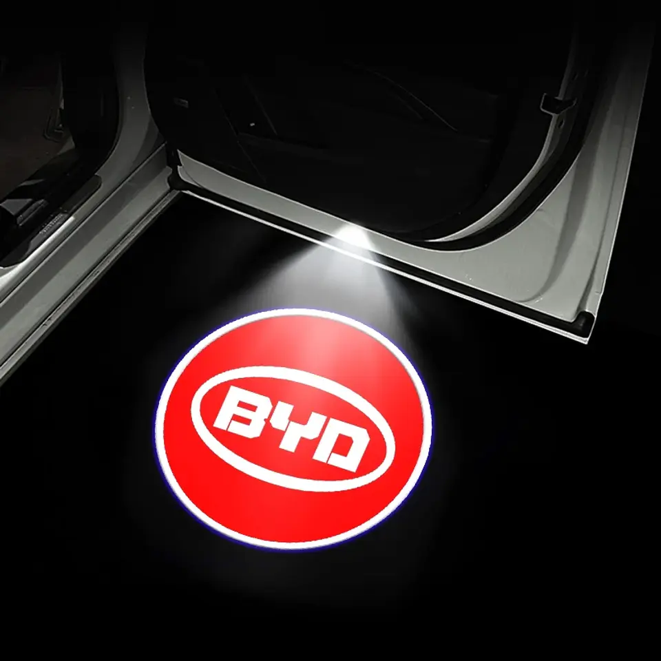 X2 luces LED cortesía puertas (a batería triple A) - BYD 4