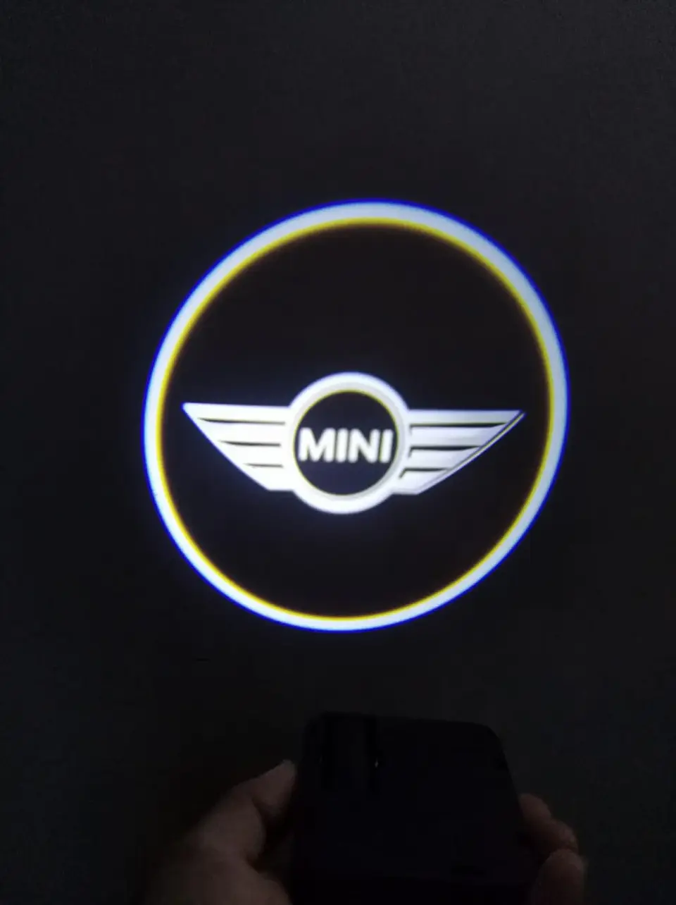 X2 luces LED cortesía puertas (a batería triple A) - MINI 3