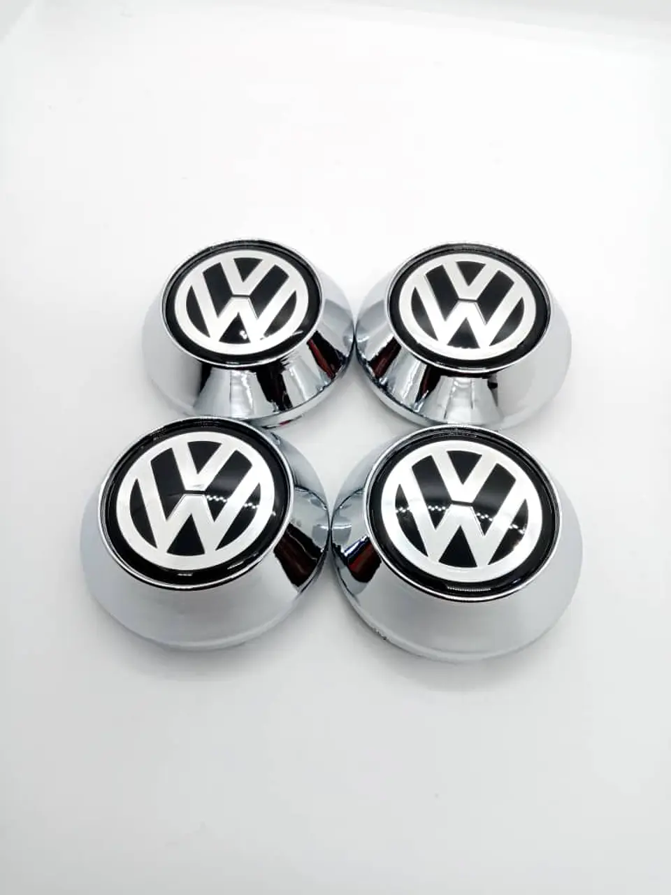 X4 Tapa centro de llantas de auto tunning conica marca Volkswagen 1