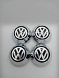 X4 Tapa centro de llantas de auto tunning conica marca Volkswagen - Miniatura 6