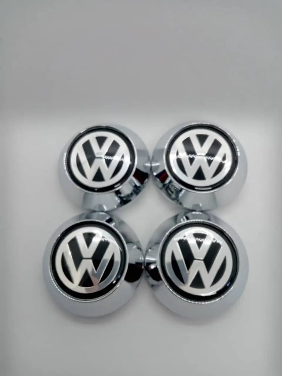 X4 Tapa centro de llantas de auto tunning conica marca Volkswagen 6
