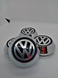 X4 Tapa centro de llantas de auto tunning conica marca Volkswagen - Miniatura 9