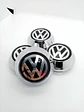 X4 Tapa centro de llantas de auto tunning conica marca Volkswagen - Miniatura 10