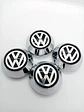 X4 Tapa centro de llantas de auto tunning conica marca Volkswagen - Miniatura 11