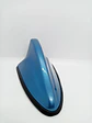 Antena aleta de tiburón Con Base Negra IMPERMEABLE azul - Miniatura 3