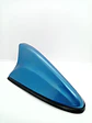 Antena aleta de tiburón Con Base Negra IMPERMEABLE azul - Miniatura 2