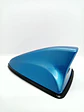 Antena aleta de tiburón Con Base Negra IMPERMEABLE azul - Miniatura 4