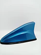 Antena aleta de tiburón Con Base Negra IMPERMEABLE azul - Miniatura 5
