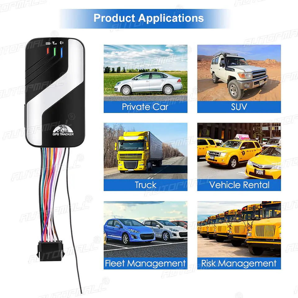 GPS Coban conexión 4G para autos control desde el celular 6