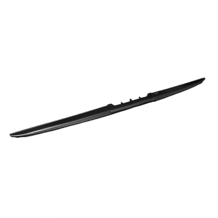 Alerón airfoil 2023, accesorios de autos universal de goma color negro con adhesivo cortable sin perforación accesorios de modificación medida 1.35cm 7