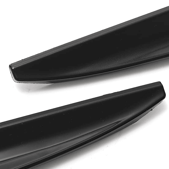 Alerón airfoil 2023, accesorios de autos universal de goma color negro con adhesivo cortable sin perforación accesorios de modificación medida 1.35cm 9