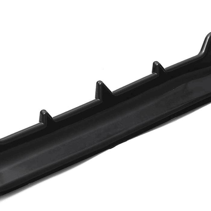 Alerón airfoil 2023, accesorios de autos universal de goma color negro con adhesivo cortable sin perforación accesorios de modificación medida 1.35cm 12