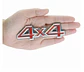 Pegatina emblema de Metal - 4x4 3D adhesiva para carrocería cromado - Miniatura 6