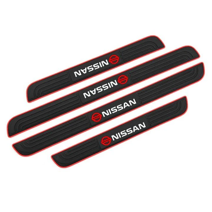 X4 Goma Pisadera multifunción cubre socalos Nissan  protector para autos universal 2x 51.5 x4cm 2x37cm x4cm 1