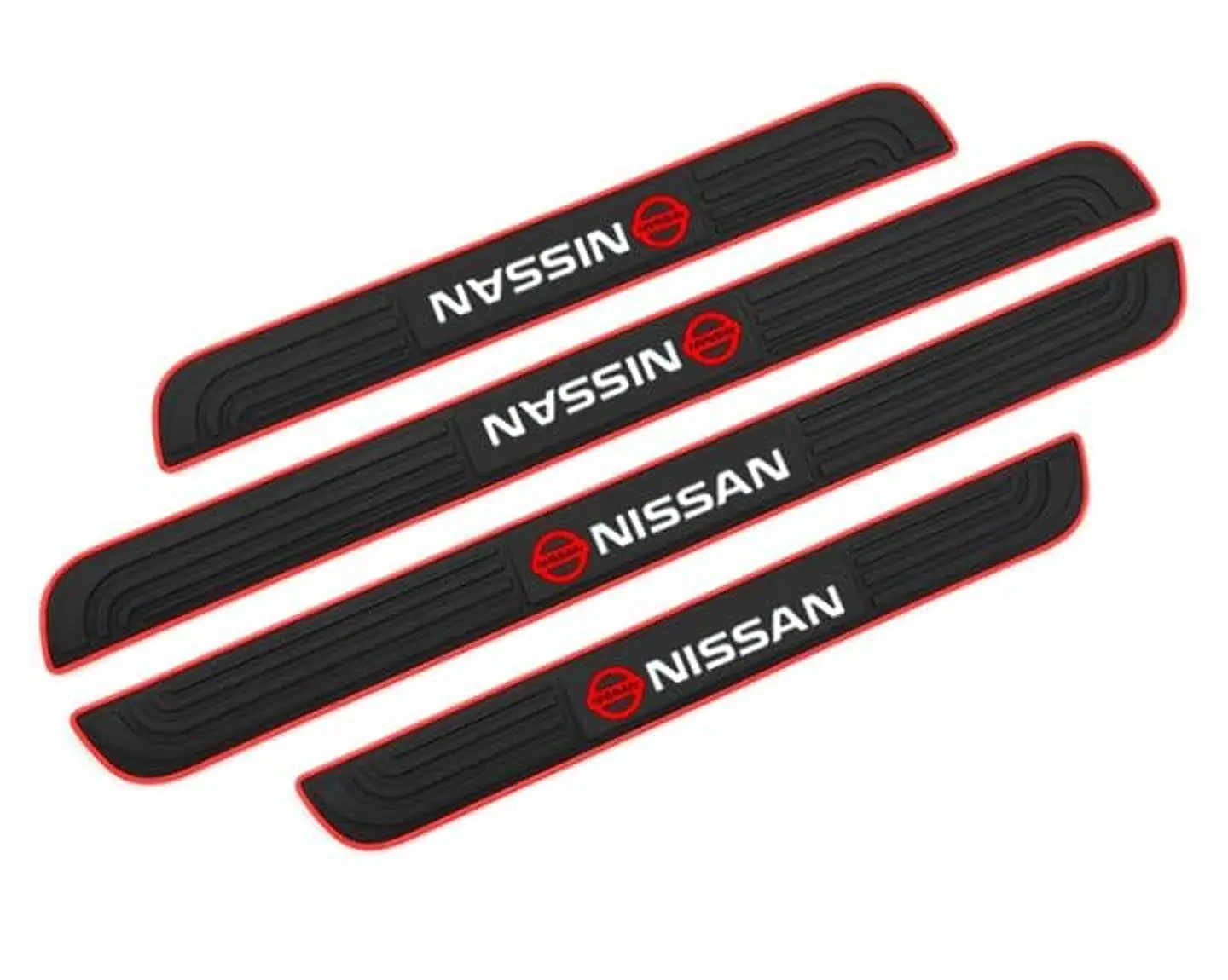 X4 Goma pisadera cubre zócalos Nissan - 2x 51.5 x4cm 2x37cm x4cm 1