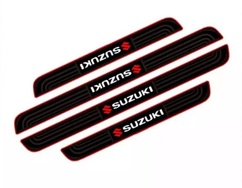X4 Goma pisadera cubre zócalos Suzuki - 2x 51.5 x4cm 2x37cm x4cm