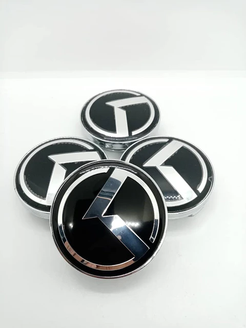 X4 Tapa centro llantas kia logo 60mm 56mm