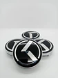 X4 Tapa centro llantas kia logo 60mm 56mm - thumbnail 3