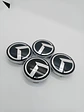 X4 Tapa centro llantas kia logo 60mm 56mm - thumbnail 7