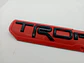 Emblema Insignia - 3D TRD PRO etiqueta pegatina para uso lateral - Miniatura 5