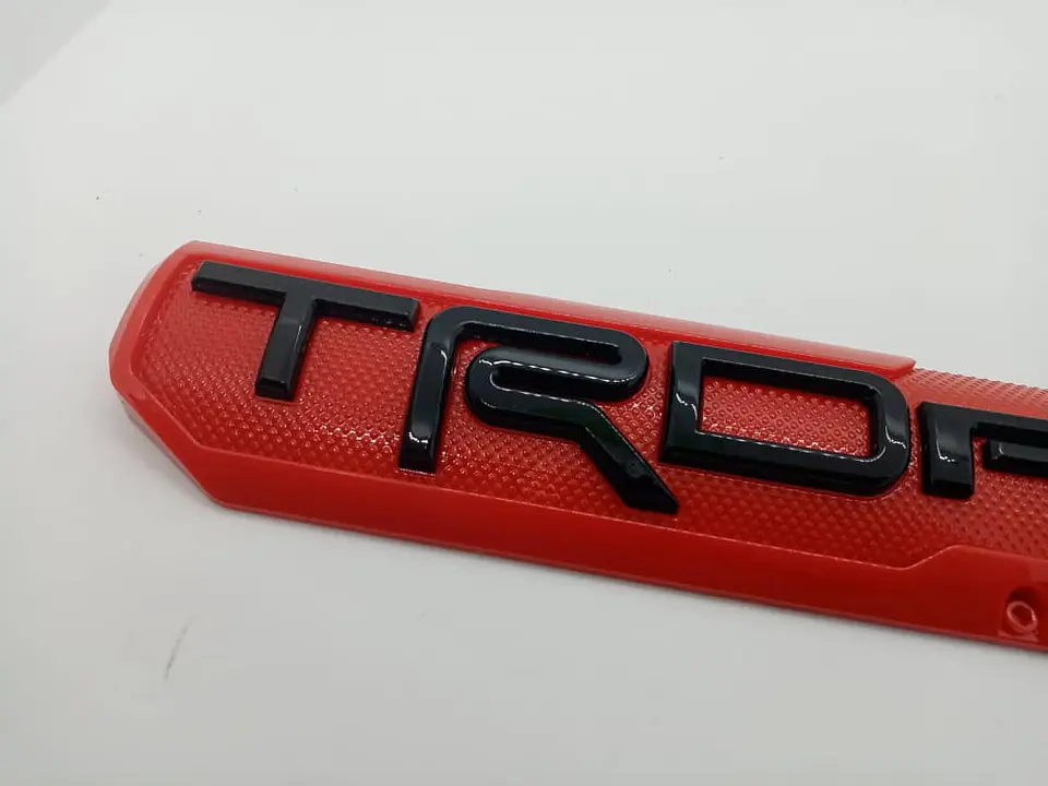 Emblema Insignia - 3D TRD PRO etiqueta pegatina para uso lateral 5