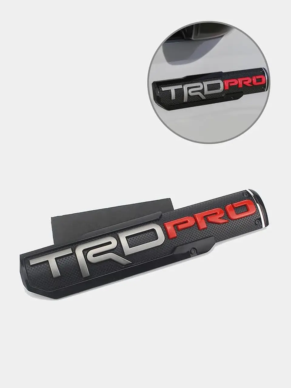 Emblema Insignia - 3D TRD PRO etiqueta pegatina para uso lateral 2