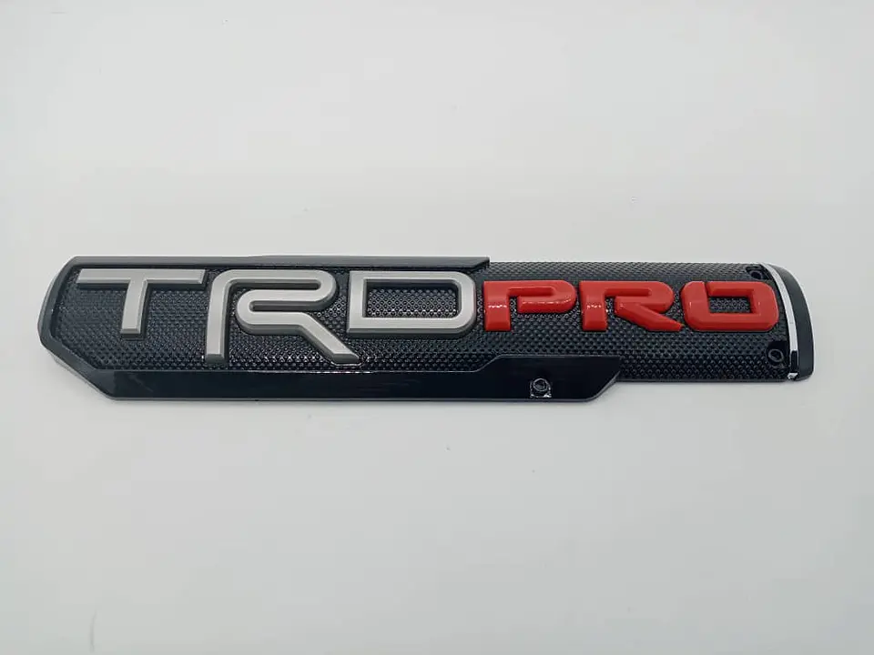 Emblema Insignia - 3D TRD PRO etiqueta pegatina para uso lateral 4