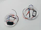 X2 anillos luz LED circular, ojos de ángel 9.5cm - Azul - thumbnail 4