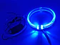 X2 anillos luz LED circular, ojos de ángel 9.5cm - Azul - thumbnail 7