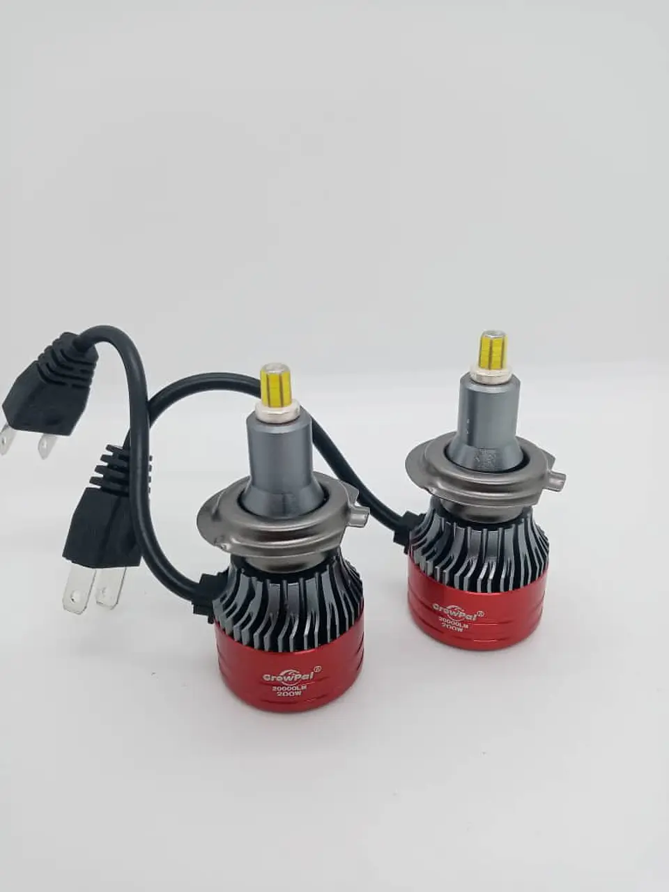 Par Ampolletas turboled H7 Led Headlight 360 grados para foco lupa 4