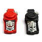 X2 conector Borne terminal de batería de autos, terminal positivo y - Miniatura 18